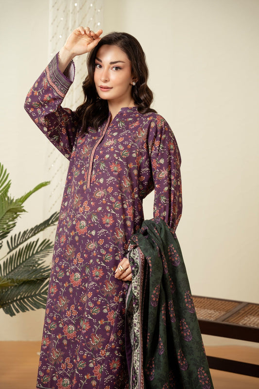 UNSTITCHED PRINTED SUIT