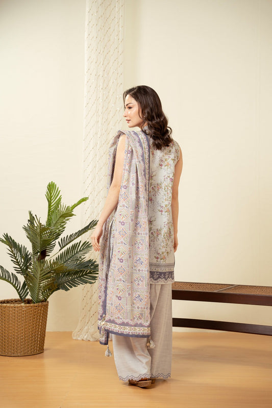 UNSTITCHED PRINTED SUIT