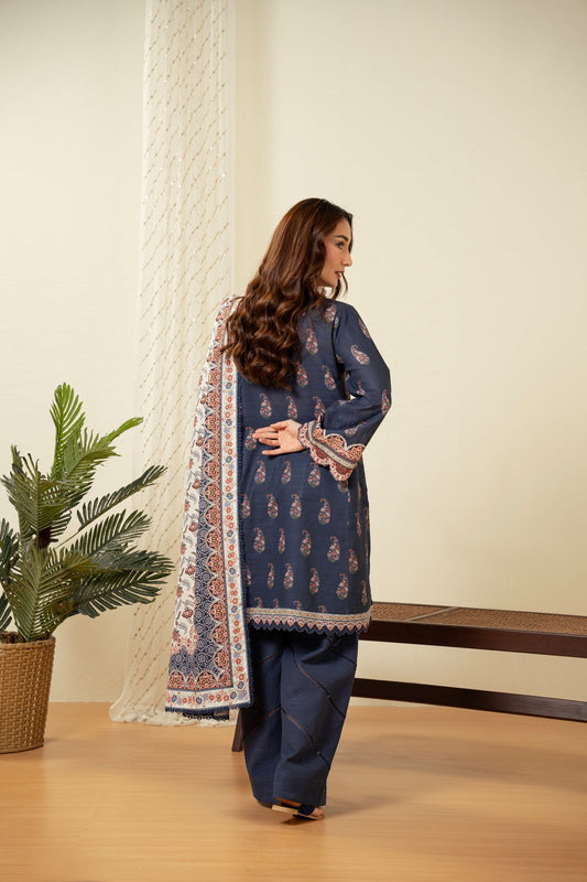 UNSTITCHED PRINTED SUIT