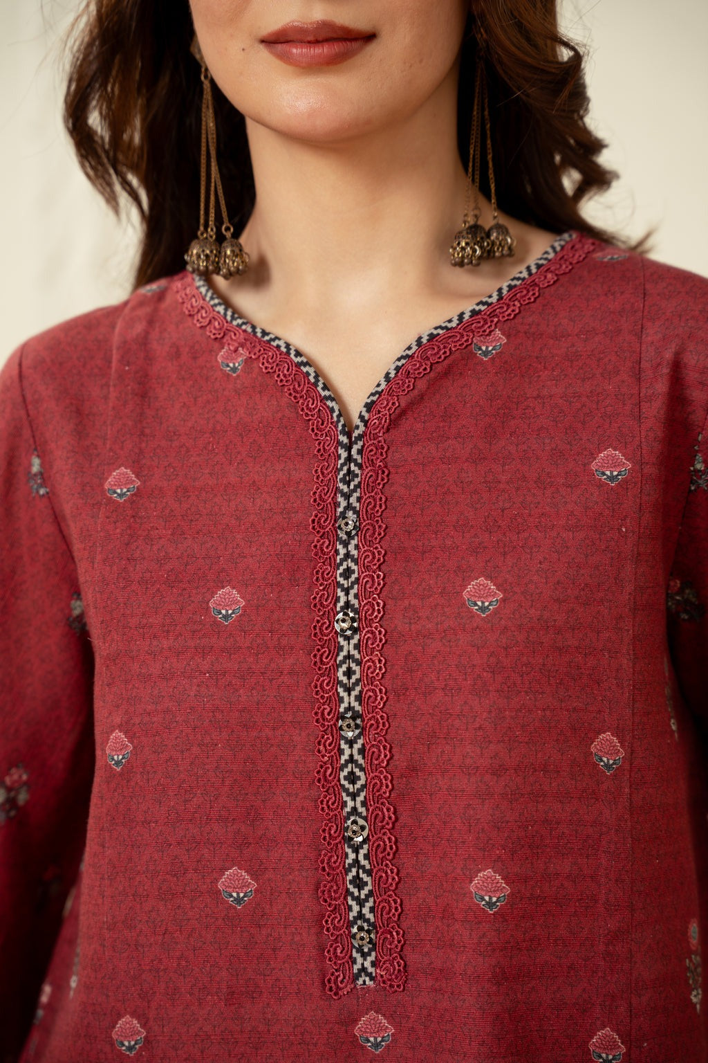 UNSTITCHED PRINTED SUIT