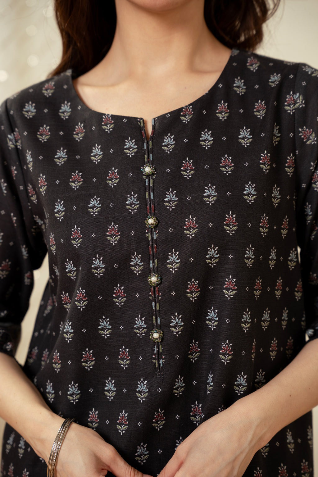 UNSTITCHED PRINTED SUIT