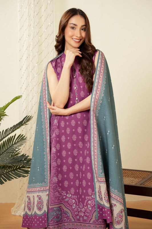 UNSTITCHED PRINTED SUIT