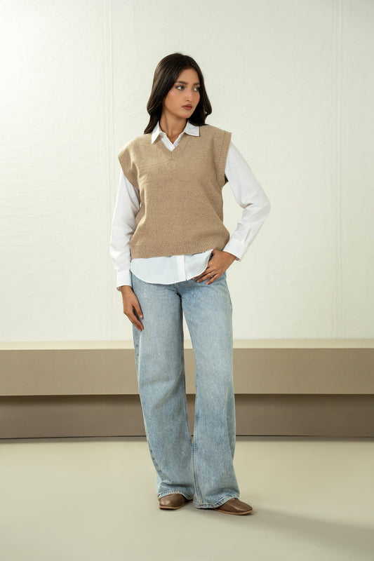 STYLIZED PULLOVER SWEATER