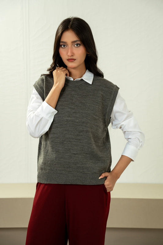 STYLIZED PULLOVER SWEATER