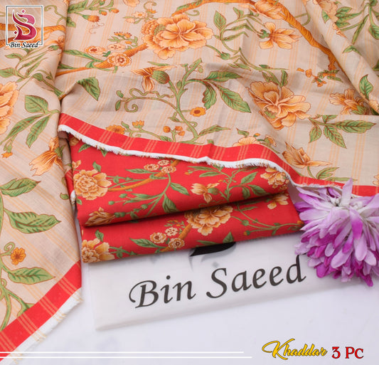 Winter Khaddar 3 PC Digital Printed Collection 2026 – Designer Hit Codes