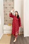 URGE Premium Air-Jet Dhanak – 3 PC Heavy Embroidered Unstitched Winter Suit