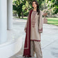BAROQUE Premium Air-Jet Dhanak – 3 PC Heavy Embroidered Unstitched Winter Suit