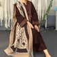 URGE Premium Air-Jet Dhanak – 3 PC Embroidered Unstitched Winter Suit