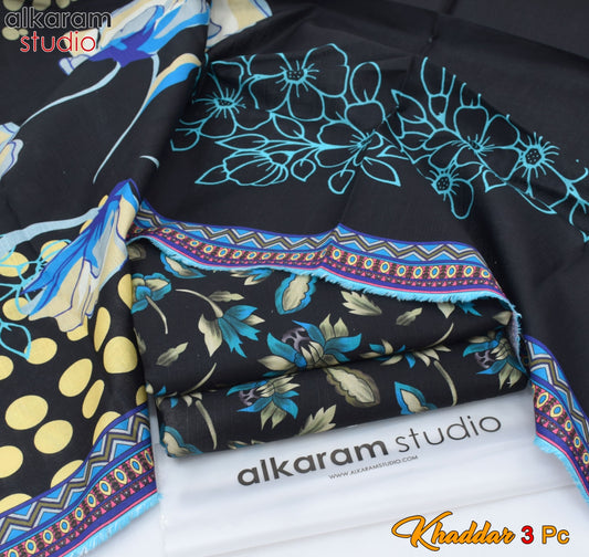 ALKARAM STUDIO Winter Khaddar 3 PC Digital Printed Collection 2026