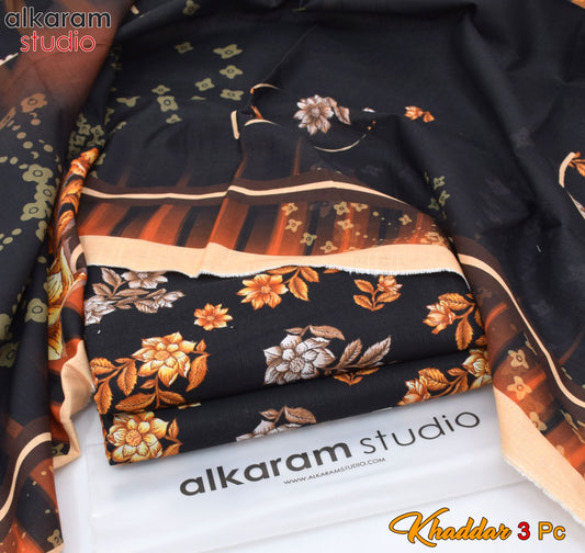 ALKARAM STUDIO Winter Khaddar 3 PC Digital Printed Collection 2026