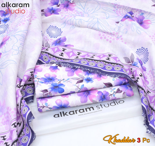 ALKARAM STUDIO Winter Khaddar 3 PC Digital Printed Collection 2026