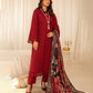 DeCLARE Premium Dhanak – 3 PC Heavy Boring Embroidered Unstitched Winter Suit