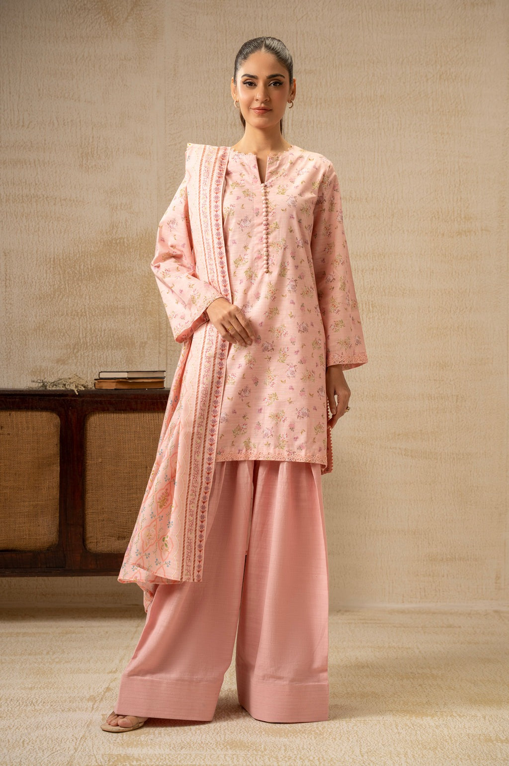 UNSTITCHED DIGITAL PRINTED SUIT