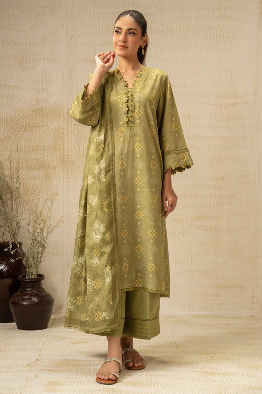 UNSTITCHED DIGITAL PRINTED SUIT