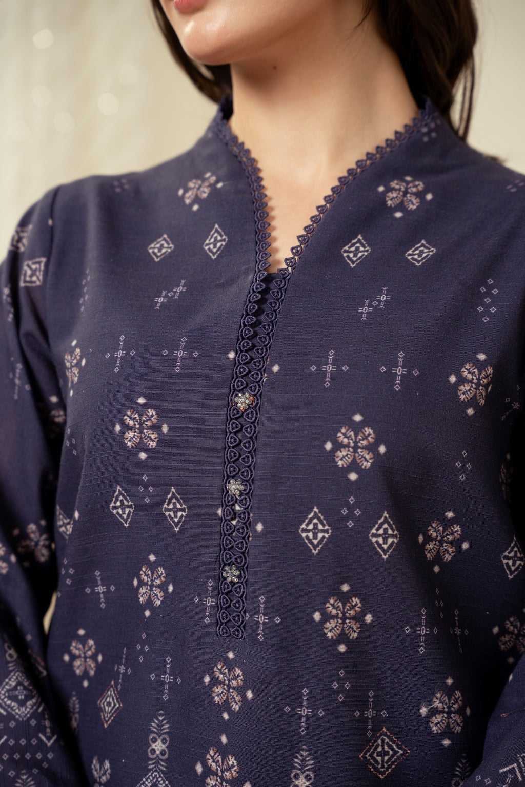 UNSTITCHED PRINTED SUIT