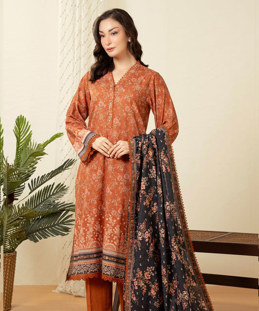 UNSTITCHED PRINTED SUIT