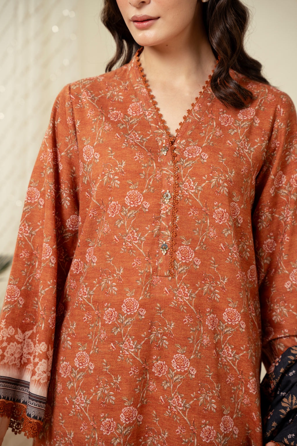 UNSTITCHED PRINTED SUIT