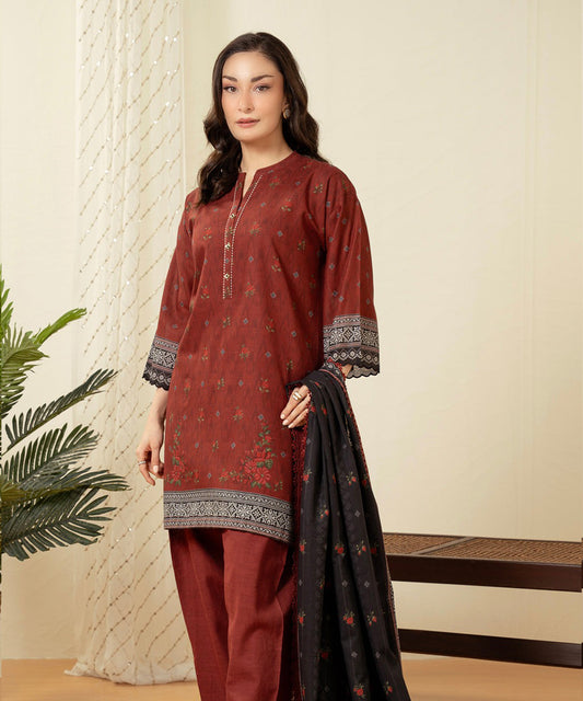 UNSTITCHED PRINTED SUIT