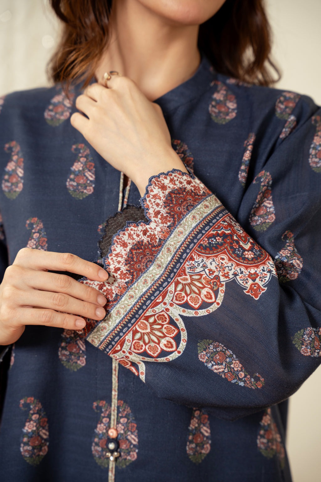 UNSTITCHED PRINTED SUIT