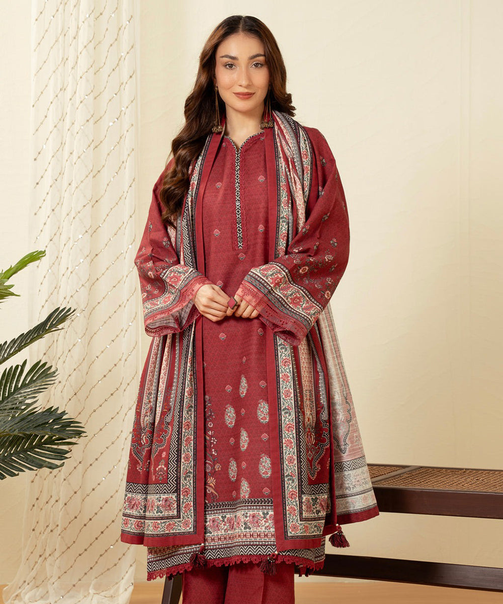 UNSTITCHED PRINTED SUIT