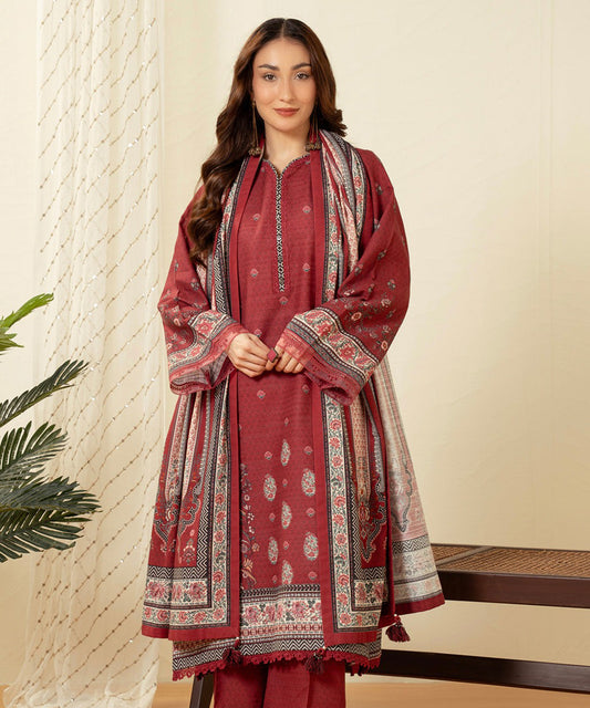 UNSTITCHED PRINTED SUIT