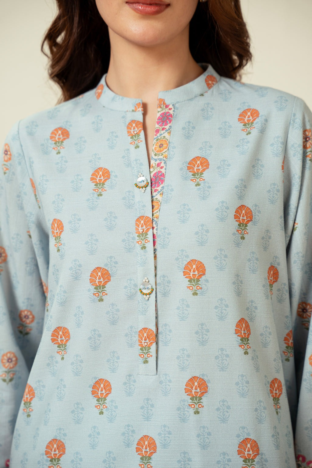 UNSTITCHED PRINTED SUIT