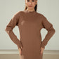 STYLIZED SWEATER DRESS