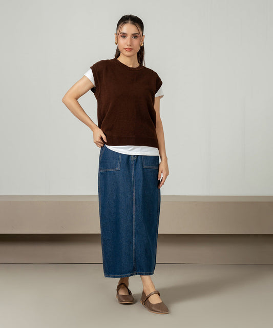 STYLIZED PULLOVER SWEATER