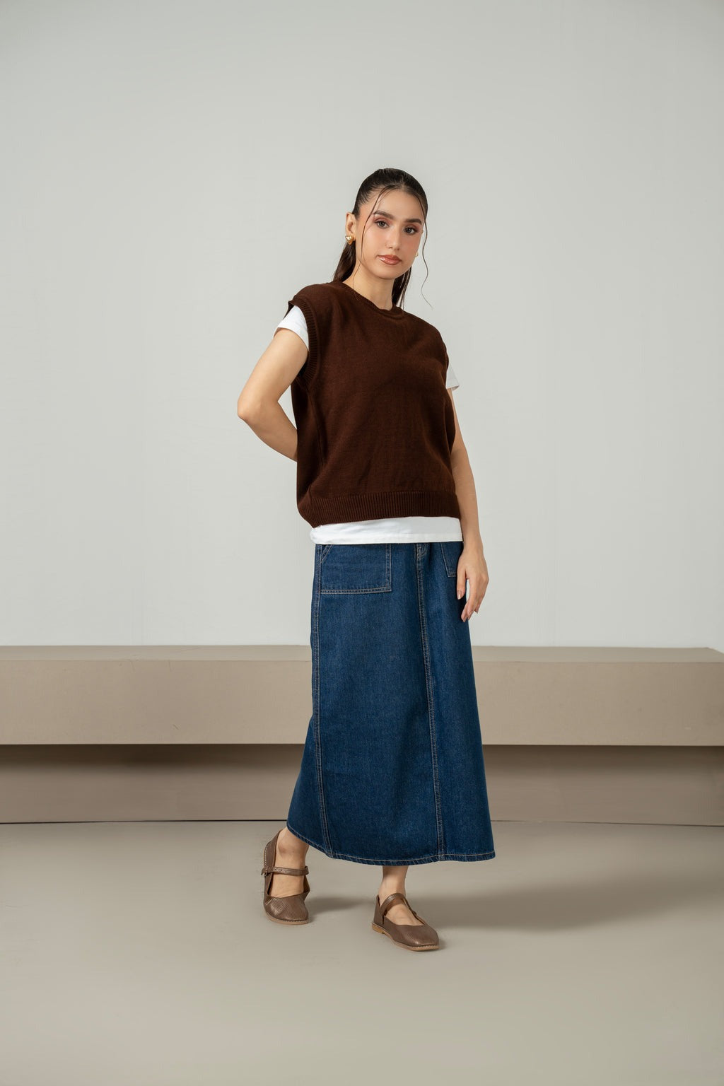 STYLIZED PULLOVER SWEATER