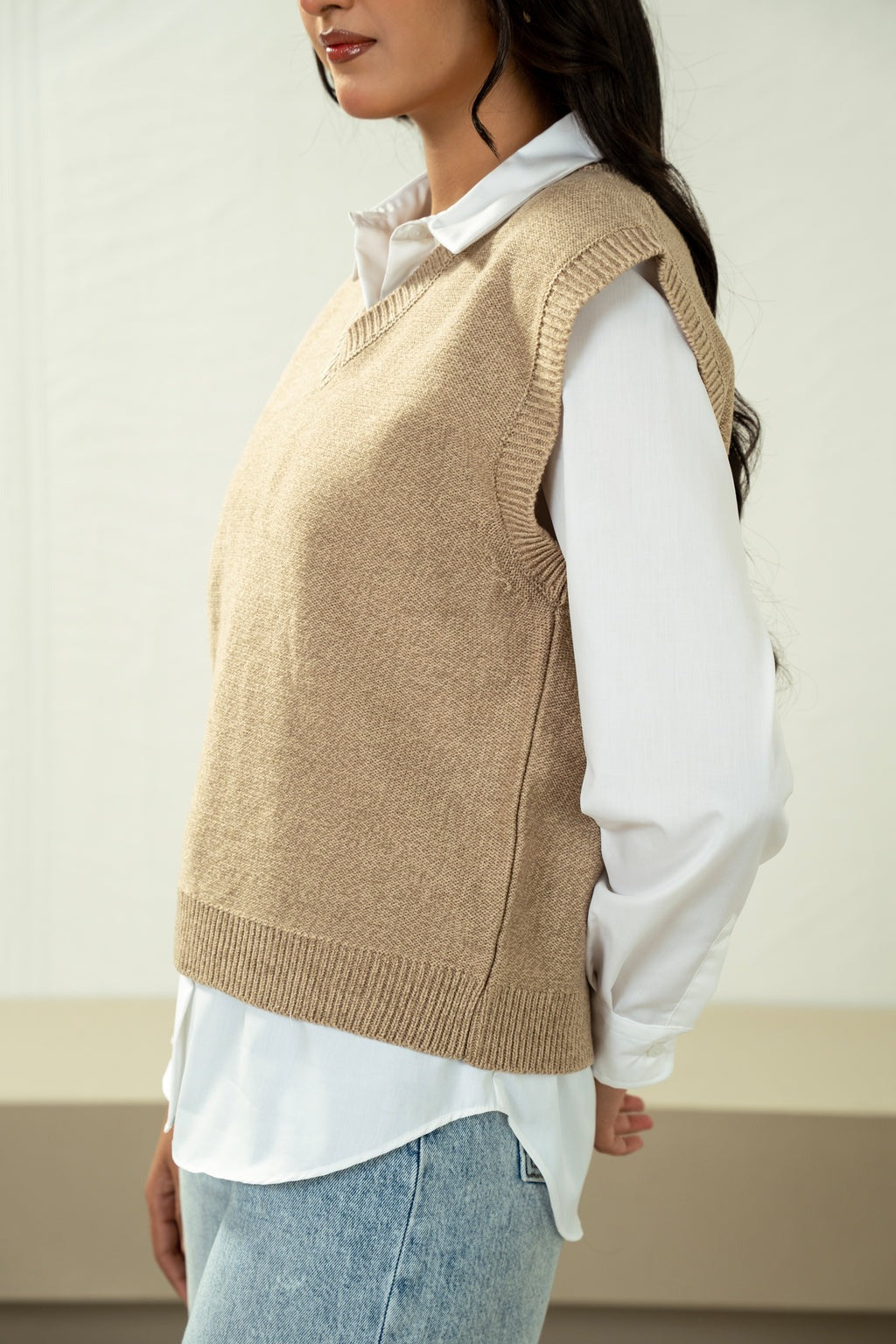 STYLIZED PULLOVER SWEATER