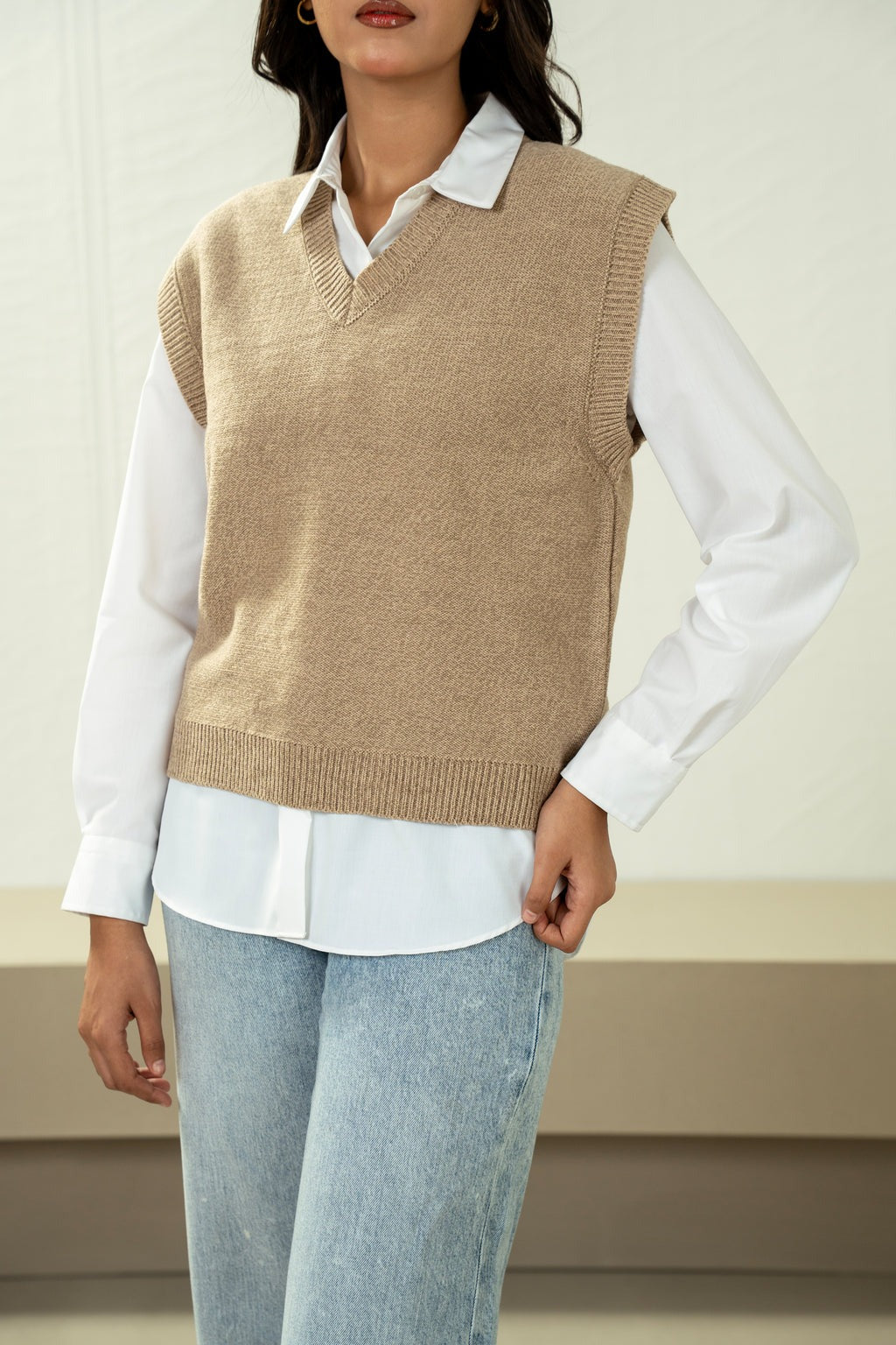 STYLIZED PULLOVER SWEATER
