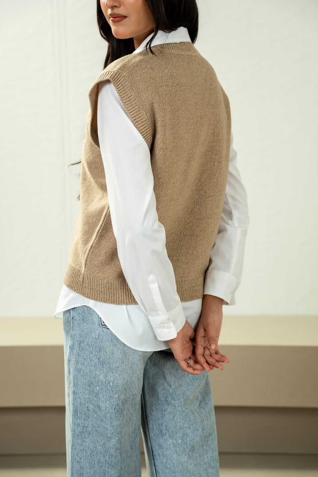 STYLIZED PULLOVER SWEATER