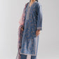 STITCHED EMBROIDERED COTTON NET SUIT