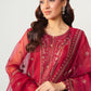 STITCHED EMBROIDERED RAJJO NET SUIT