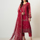STITCHED EMBROIDERED RAJJO NET SUIT