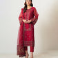 STITCHED EMBROIDERED RAJJO NET SUIT